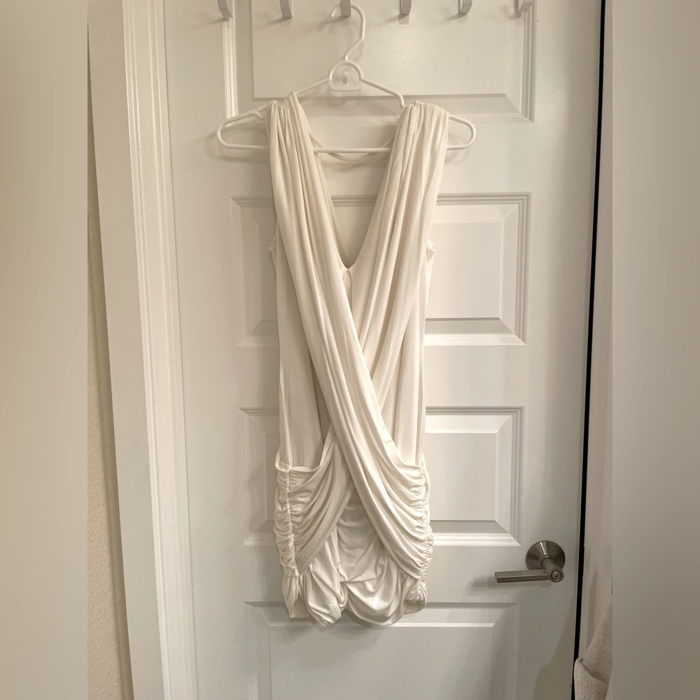 BCBG White Dress